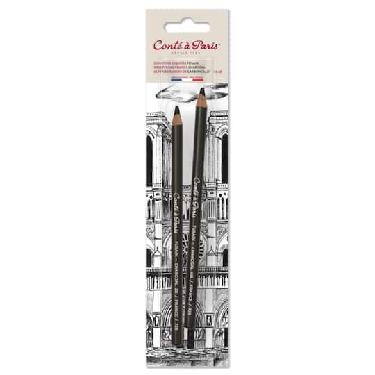 Conté à Paris™ Charcoal Sketching & Drawing Pencils, 2ct.